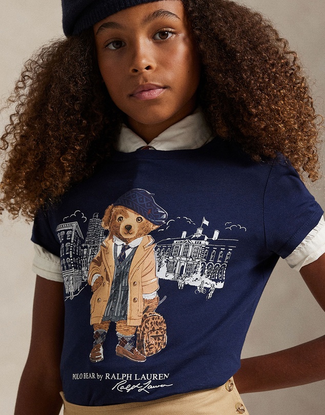 Polo Ralph Lauren - Polo Bear Cotton Jersey Tee - Teens