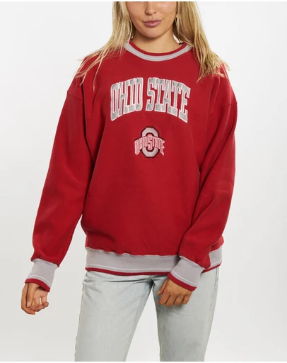 Vintage by The Real Deal - Pre Loved - 90s NCAA Ohio State Buckeyes Sweatshirt