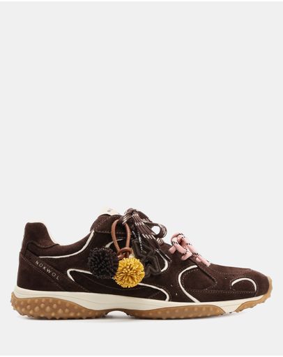 Brown Suede