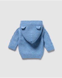 Wilson & Frenchy - Organic Knitted Cable Jacket - Babies