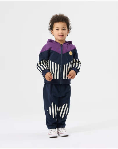 Goldie + Ace - Diamond Patch Sweat Pants - Babies-Kids