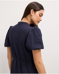 The Fated - Dakota Midi Shirt Dress