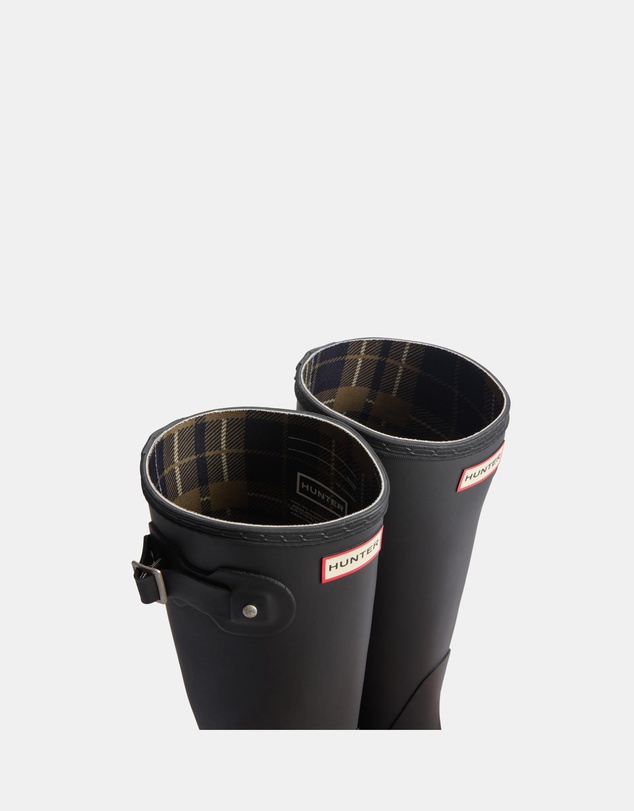 Hunter - Original Tall Tartan Lining Boots - Women's