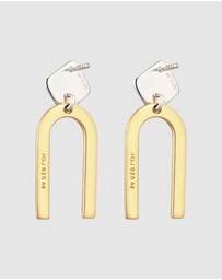 Elli Jewelry - Earrings Stud Geometric 925 Sterling Silver