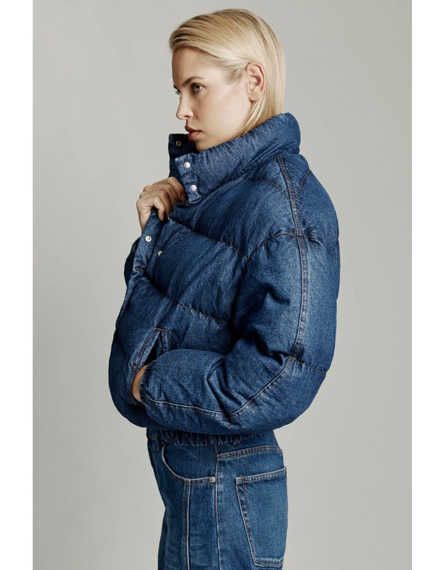 Bardot - Denim Bomber Jacket