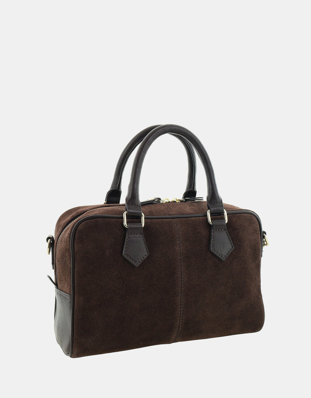 Pierre Cardin - Pierre Cardin Genuine Suede Leather Tote Crossbody Bag