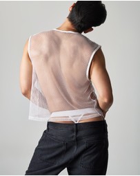 TEAMM8 - Edge Net Muscle Tank