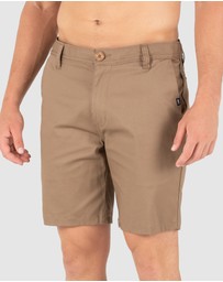 UNIT - UNIT Mens Shift Fixed Waist Utility Shorts