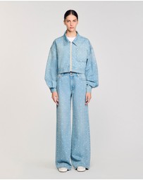 Sandro - Hopkins Denim Jacket