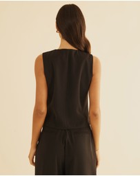 Atmos&Here - Freida Wrap Vest Top