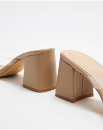 Dazie - Julia Block Heel Thongs