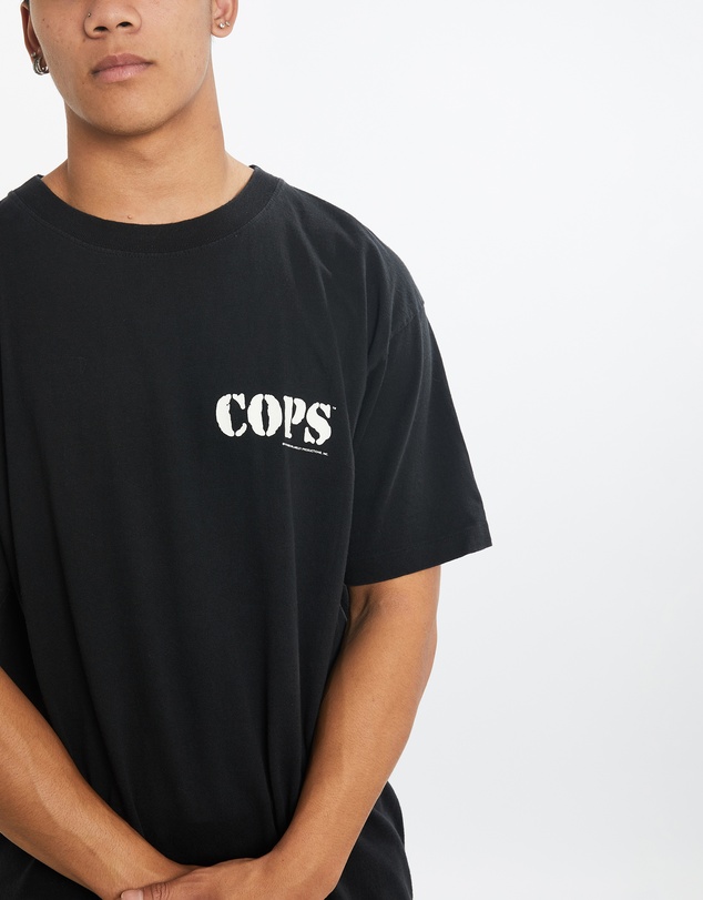 Vintage by The Real Deal - Pre Loved - Vintage 1996 Cops TV Tee