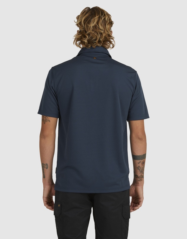 Quiksilver - Mens Waterman Water Short Sleeve Polo Shirt