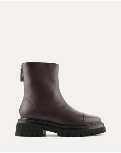 BITTER CHOC LEATHER