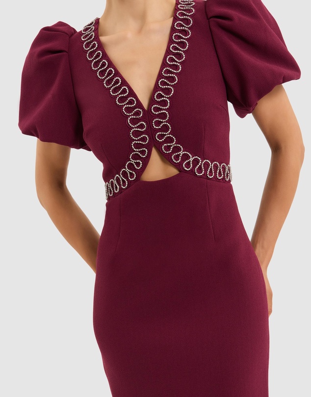 Rebecca Vallance - Cava Midi Dress