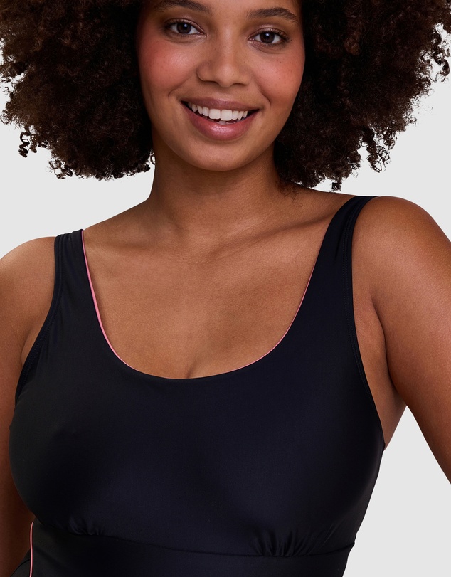 Sans Complexe - Bondi Beach Sporty One-Piece Swimsuit with Bust Support