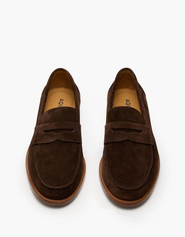 Aquila - Dartmouth Suede Penny Loafers