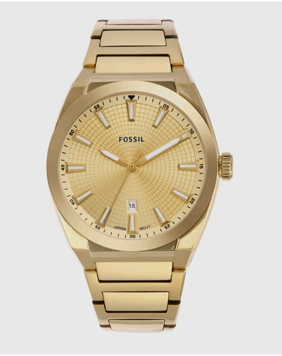 Fossil - Fossil Everett Gold Watch FS5965
