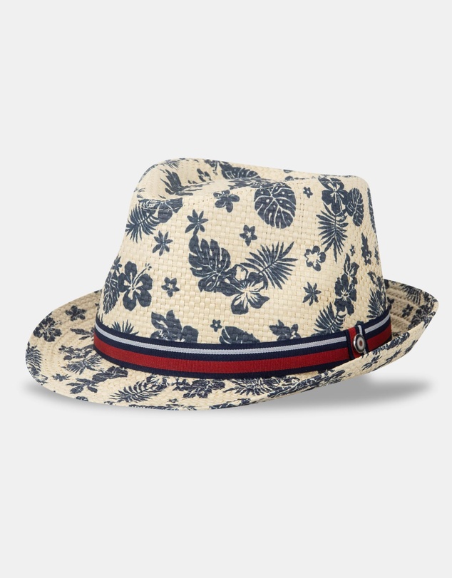 Ben Sherman - Floral Print Fedora