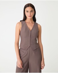 Forcast - Dakota V-Neck Vest
