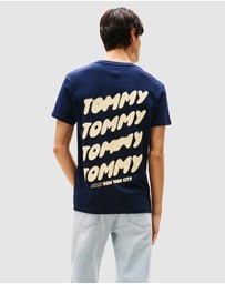 Tommy Jeans - Bubble Logo Back Graphic T-Shirt