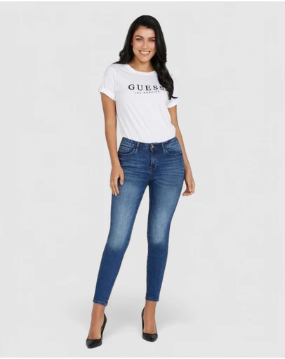 GUESS - Jayden Sculpt Mid-Rise Skinny Jeans