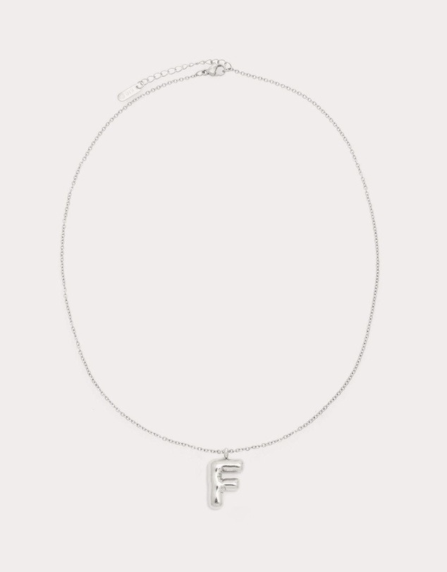 Petit Moments - Bubble Initial Necklace - All Letters
