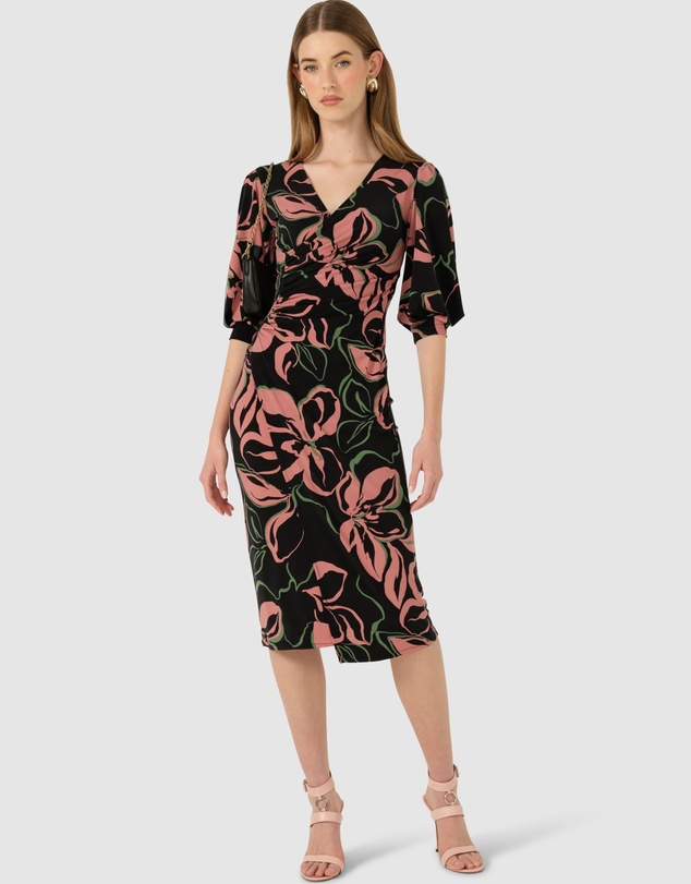 SACHA DRAKE - Allegra Faux Wrap Dress