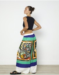 Cirkular - Pre-Loved - Christopher Esber Bandana Print Silk Pants