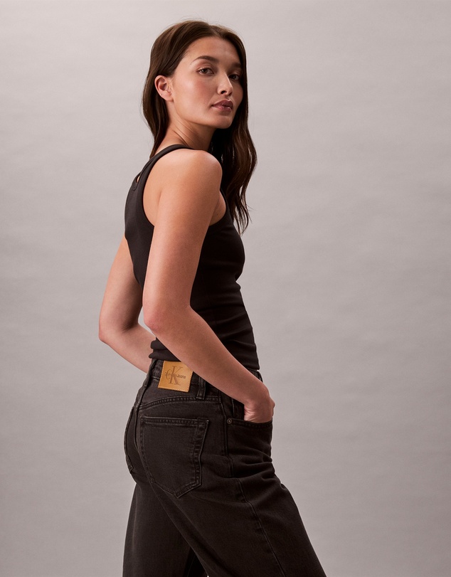 Calvin Klein Jeans - High Rise Straight Jeans