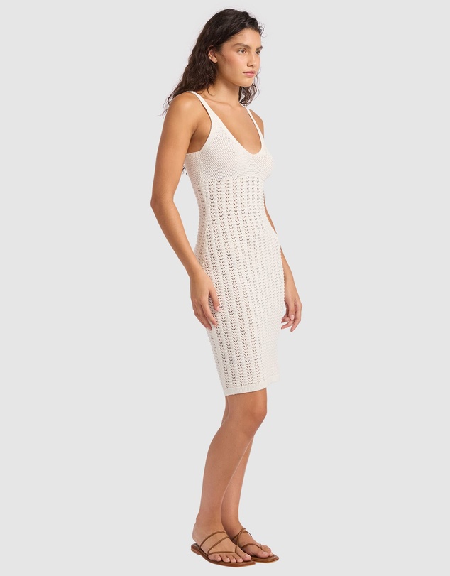 Seafolly - Crochet V-Neck Midi Dress