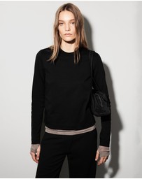 COS - Clean Cut Regular Long Sleeve T-Shirt