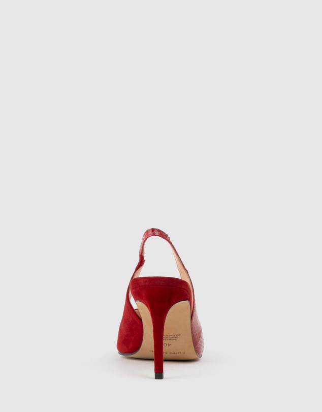 Edward Meller - AMITA85 Combination Slingback Pump