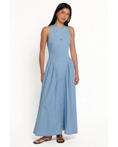 Petal & Pup - Zilmia Midi Dress - Medium Denim