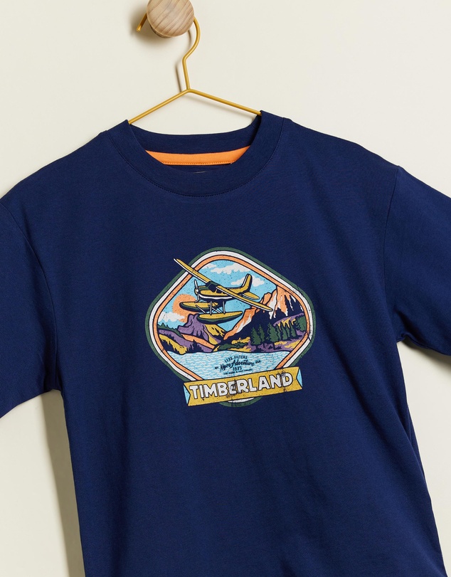 Timberland - Short Sleeves Tee-Shirt - Kids-Teens