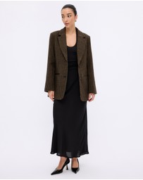 Minima Esenciales - Maely Lace Midi Skirt