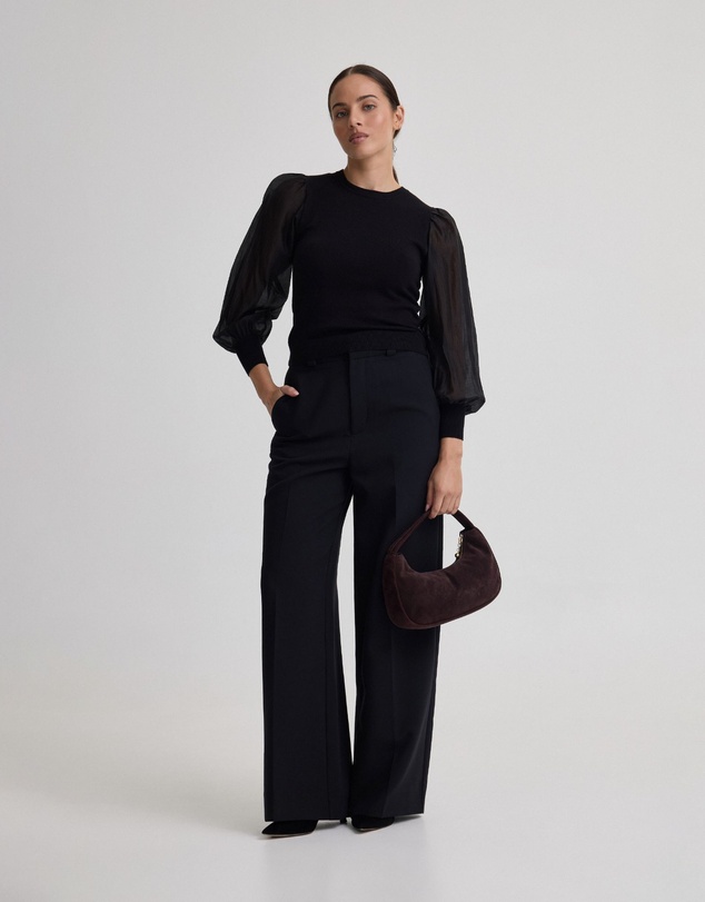 Oxford - Alice Contrast Sleeve Knit