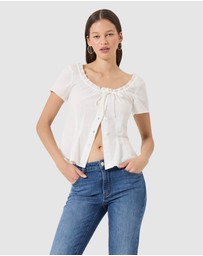 Rolla's - Esme Top - White