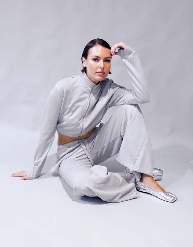 Love and Nostalgia - Linsey Cropped Fleece Jacket