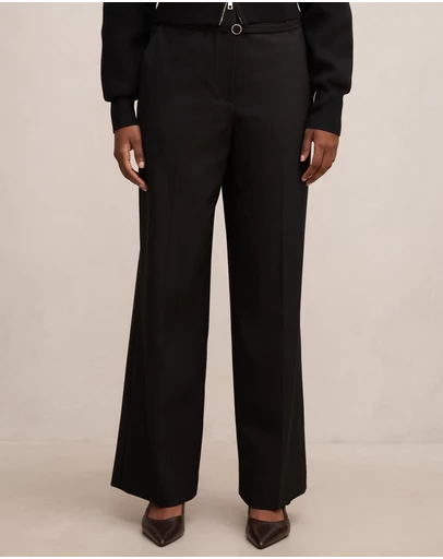 Forever New Petite - Kyla Petite Belted Straight Leg Pants