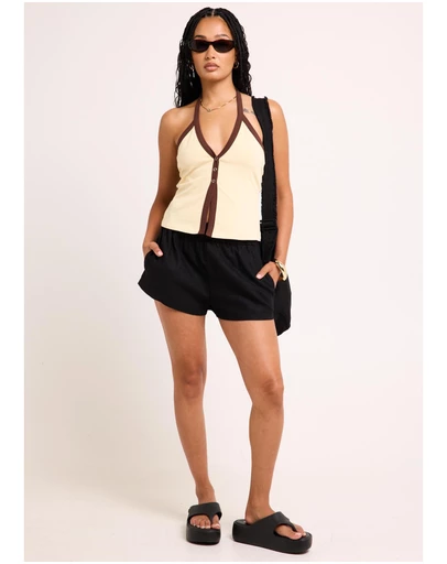 Subtitled - Joy Linen Shorts