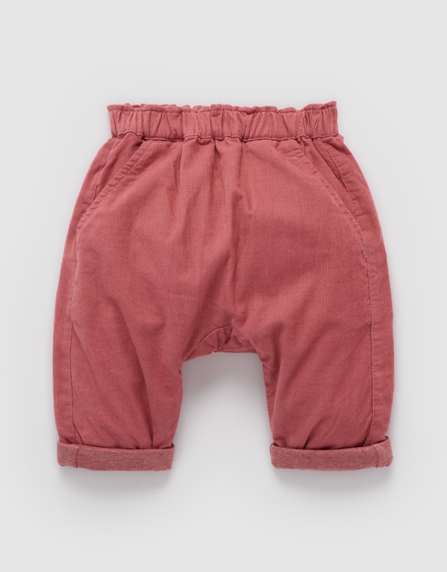 Purebaby - Lined Corduroy Pants -Kids-Babies