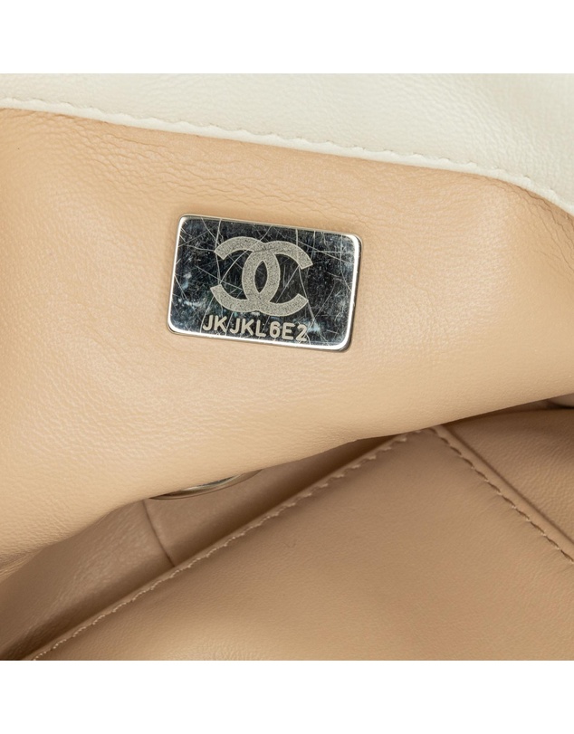 Chanel - Pre-Loved Mini Quilted Lambskin Chain Rows Flap