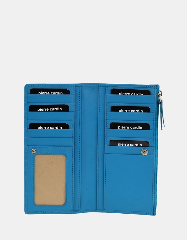 Pierre Cardin - Pierre Cardin Genuine Ladies Leather Bi-Fold Wallet