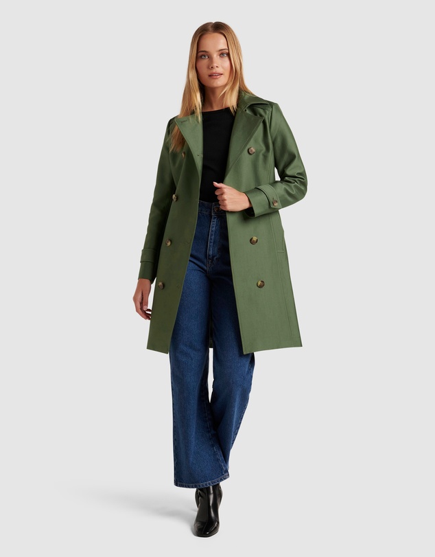 Forever New - Tulip Structured Trench Mac Coat