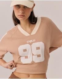 Araminta James - Chilli Waffle Tee