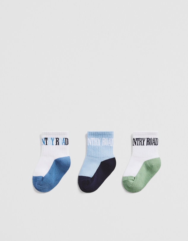 Country Road - Heritage Quarter Sock Pack Of 3