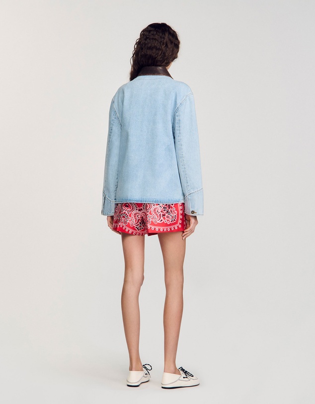 Sandro - Virginie Denim Jacket