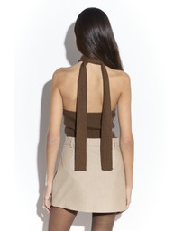 Glamorous - Knitted Halter Neck Bodysuit