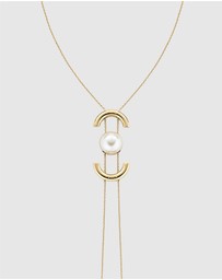 Furla - Miasfera Iconic Pearl Gold-Tone Long Necklace